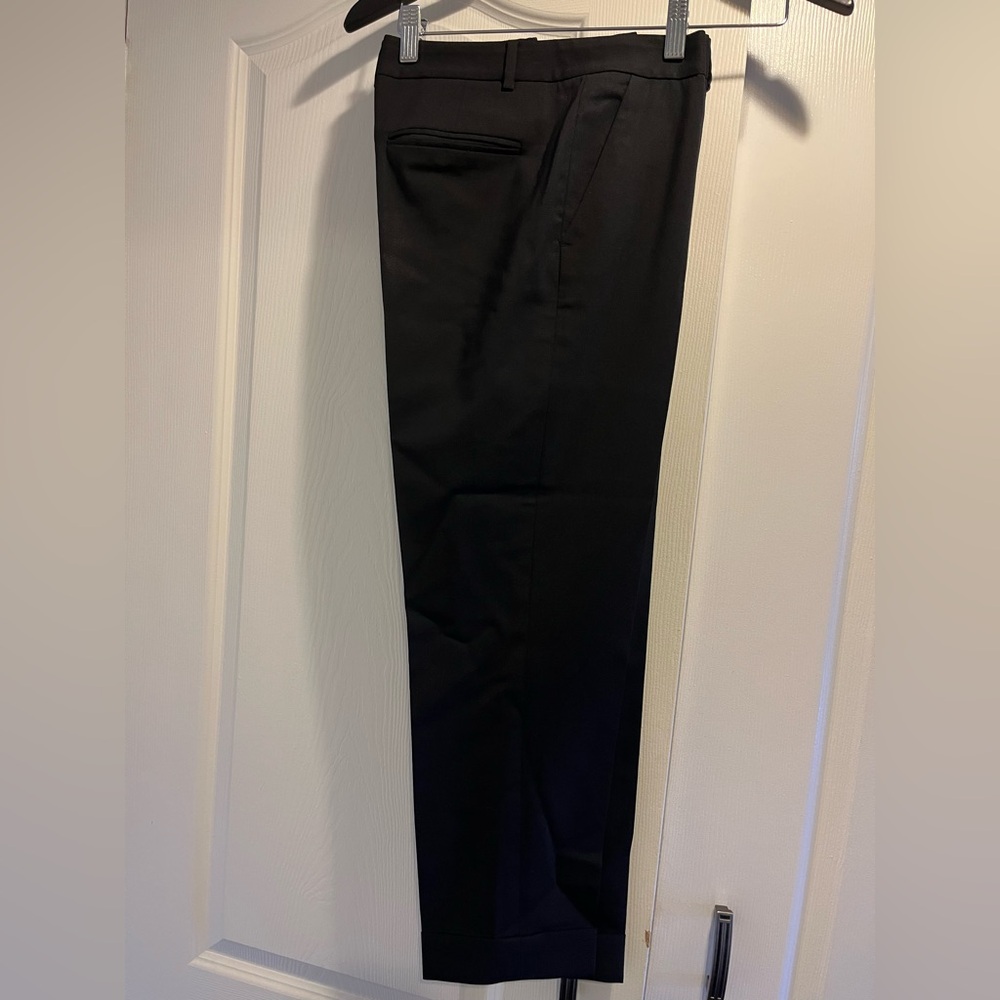 Club Monaco Black Wool Trousers